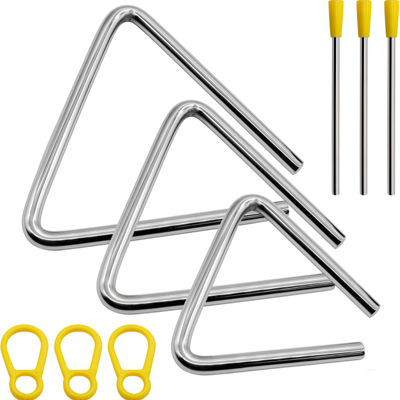 Musical Instrument Qin - High Quality Durable Orff Triangle and
