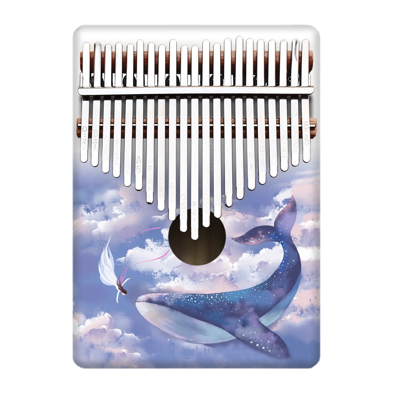Musical Instrument Keyboard - Colorful 21 Key Kalimba Kids Cartoon