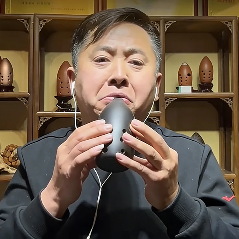 Musical Instrument In Chinese - Ocarina F-Tone G-Tone 8-Holes 10-Holes Pottery