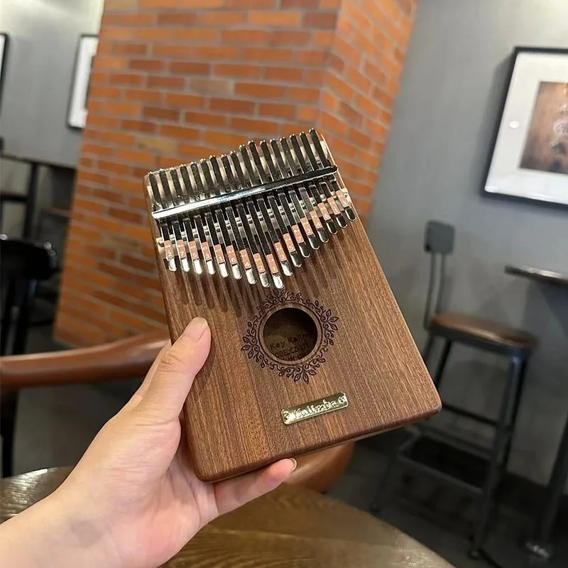 Musical Instrument Keyboard - Wooden Kalimba Portable Children Beginning Practice