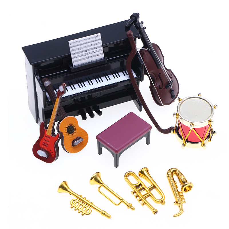 Musical Instrument Like Guitar - Classical 1:12 Scale Miniature Musical Instrument