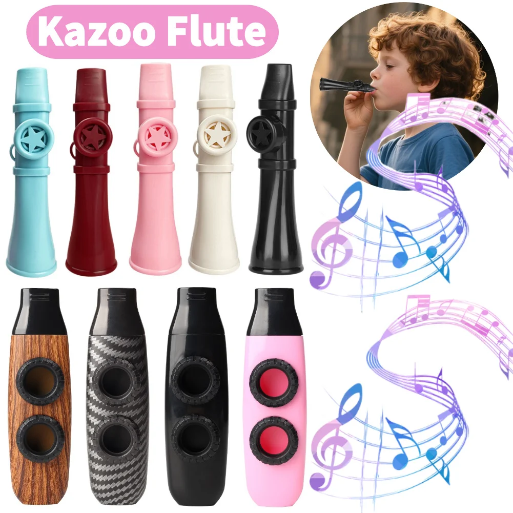 Musical Instrument Easy To Learn For Adults - Portable Kazoo Flute Easy To Learn