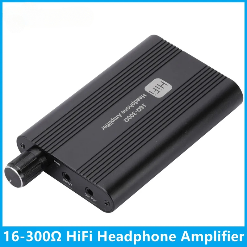 Musical Instrument Amplifier - 16-300Ω HiFi Headphone Amplifier Mini Audio