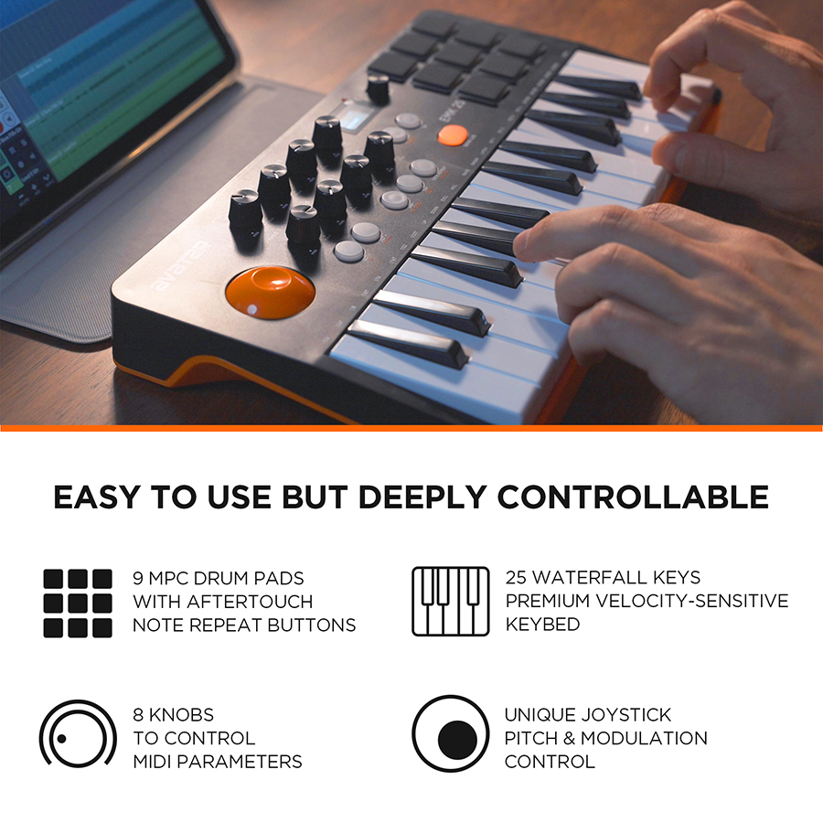 Keyboard MIDI Controller With  - огляд і ціна Musical Instrument Keyboard