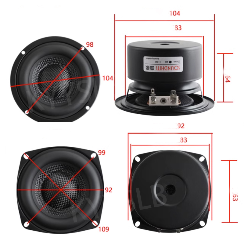 KYYSLB 35~80W 3.5 Inch Speaker - огляд і ціна Musical Instrument Amplifier