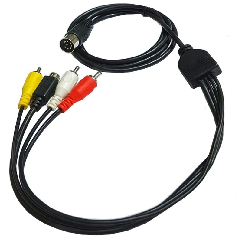 Din 8 Pin to S-Video 4pin Male - огляд і ціна Musical Instrument Videos