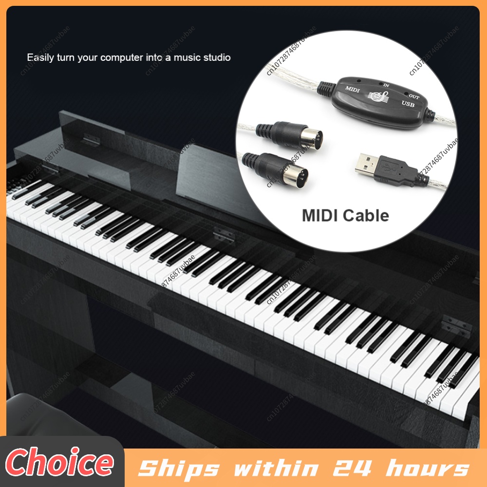 Professional MIDI Cable USB IN - огляд і ціна Musical Instrument Keyboard