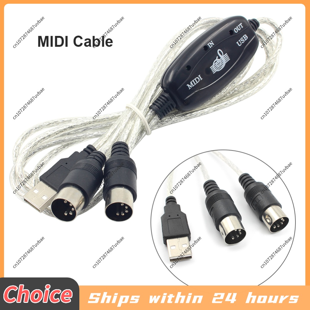 Professional MIDI Cable USB IN - огляд і ціна Musical Instrument Keyboard