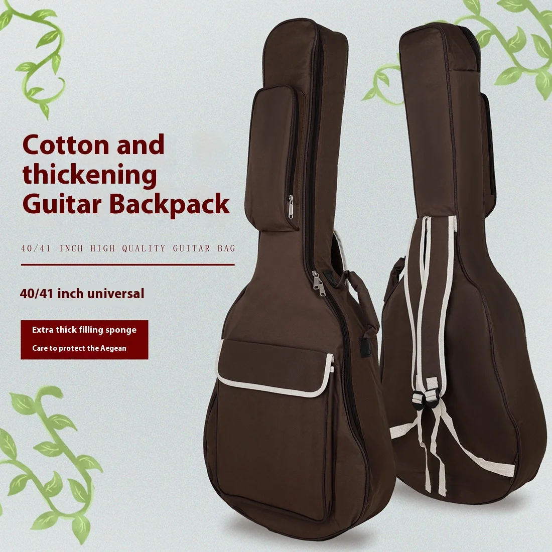 40/41 Inch Acoustic Guitar Bac - огляд і ціна Musical Instrument Bassoon