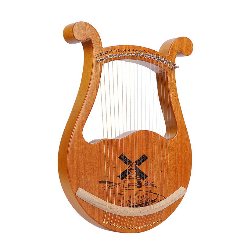 Moon Lyre Harp 19 Strings Beau - огляд і ціна Musical Instrument Easy To Learn For Adults