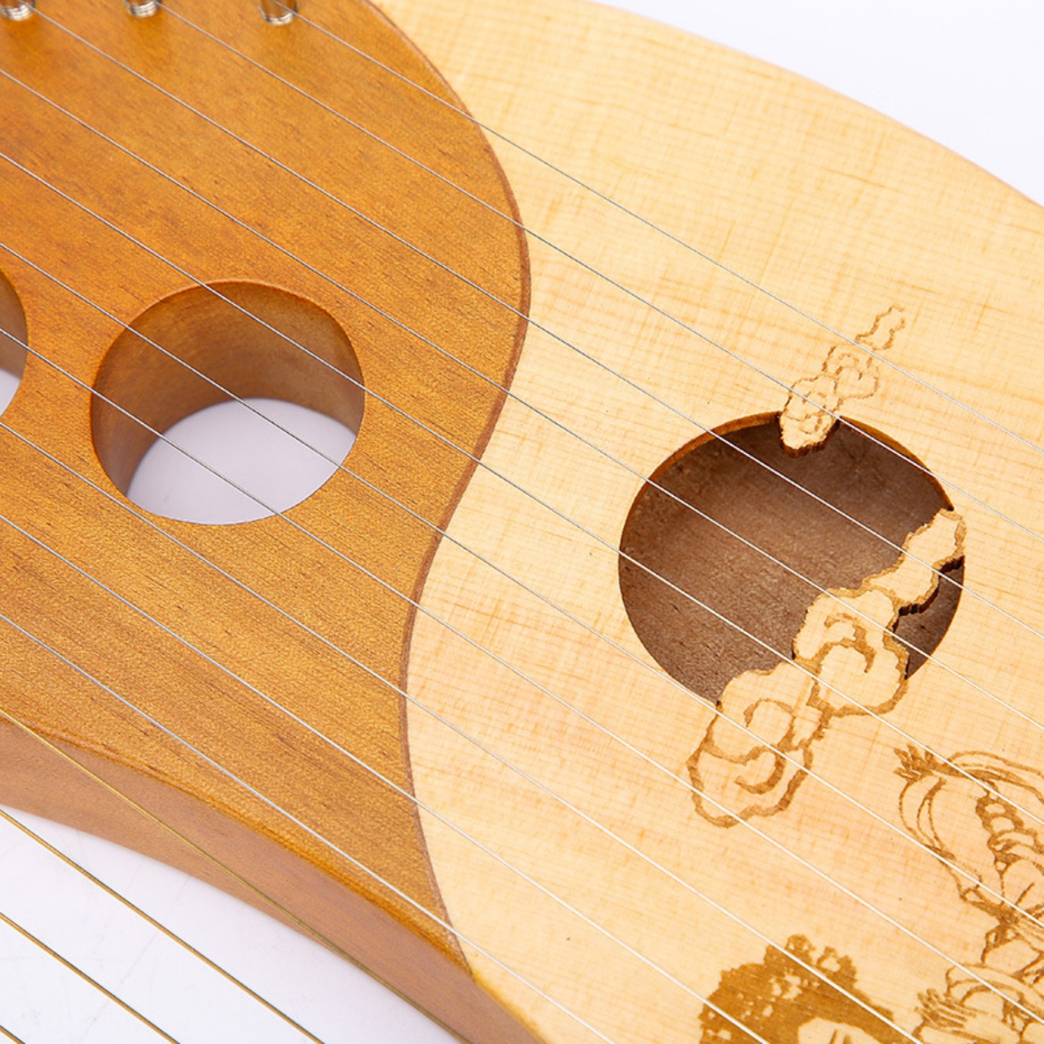 Moon Lyre Harp 19 Strings Beau - огляд і ціна Musical Instrument Easy To Learn For Adults
