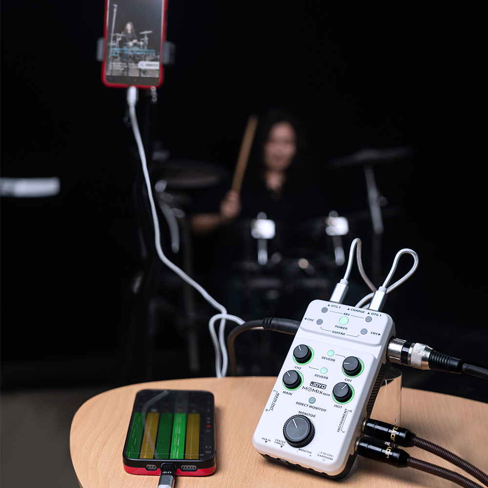 JOYO Audio Mixer MOMIX PRO Sui - огляд і ціна Musical Instrument Keyboard