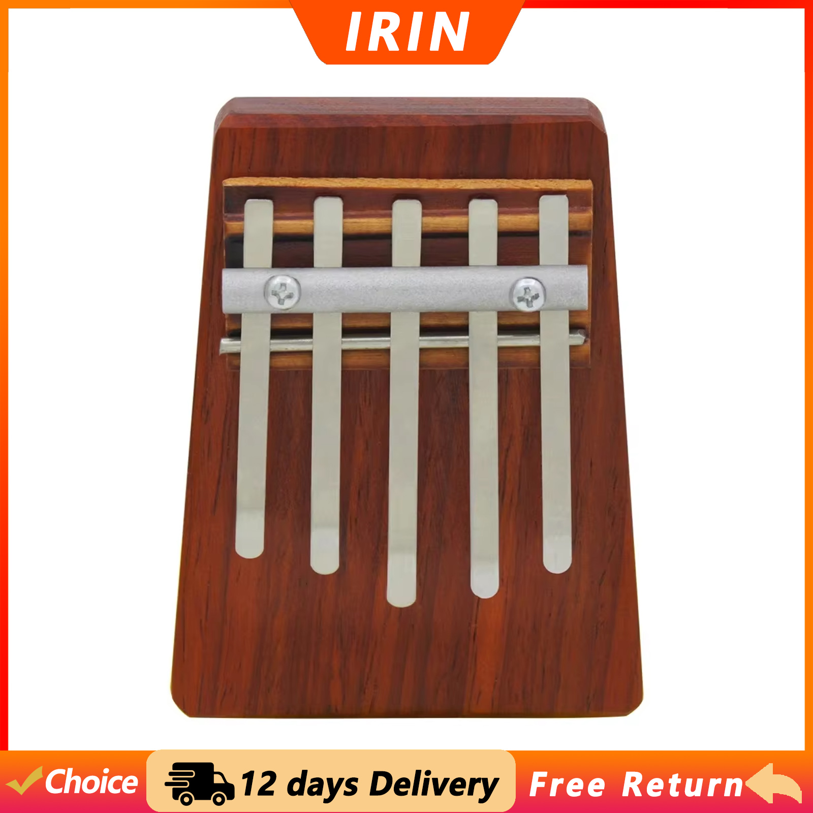 IRIN Kalimba 5 Tone Thumb Pian - огляд і ціна Musical Instrument Keyboard