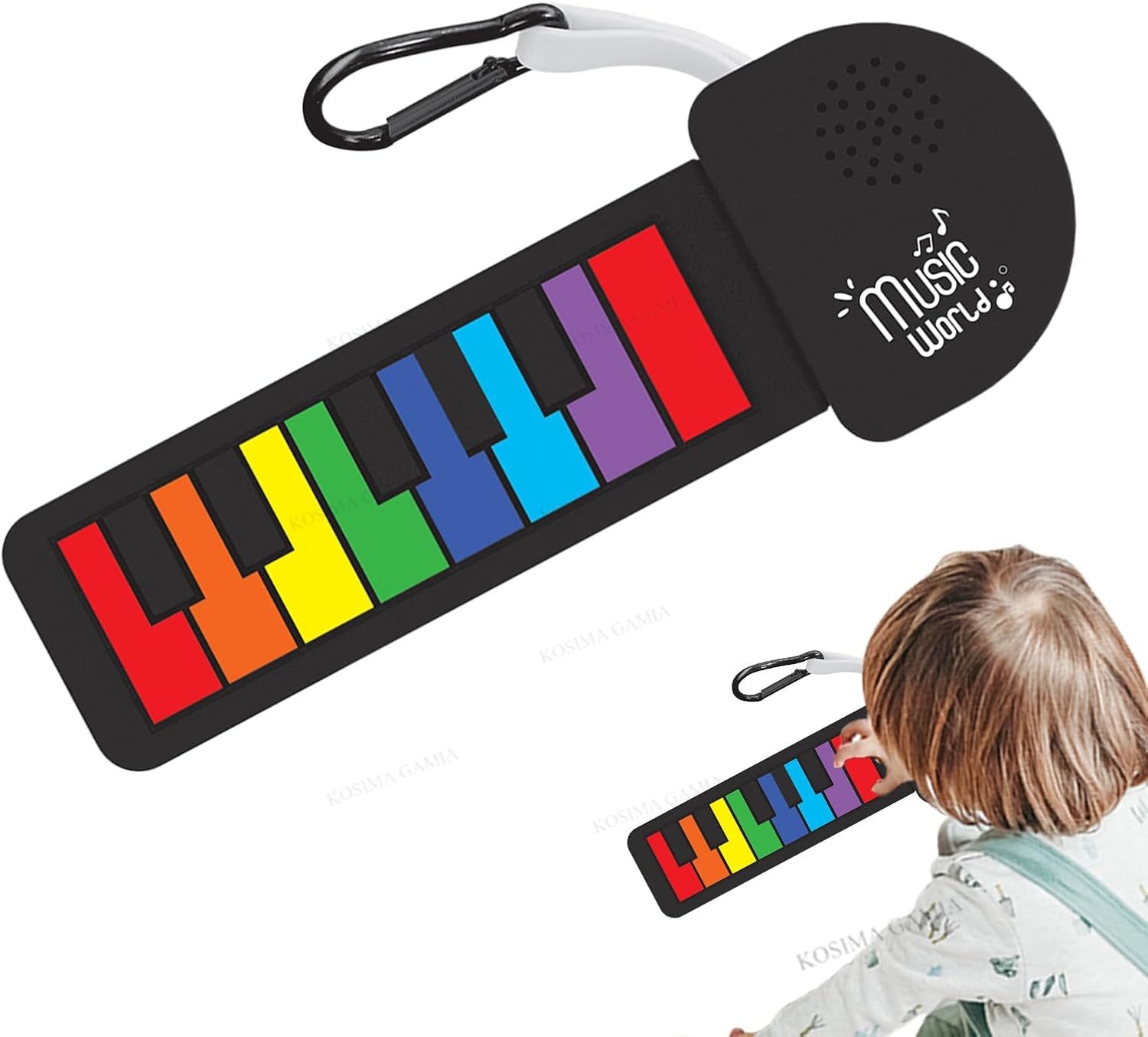 Roll Up Electronic Piano Silic - огляд і ціна Musical Instrument Keyboard