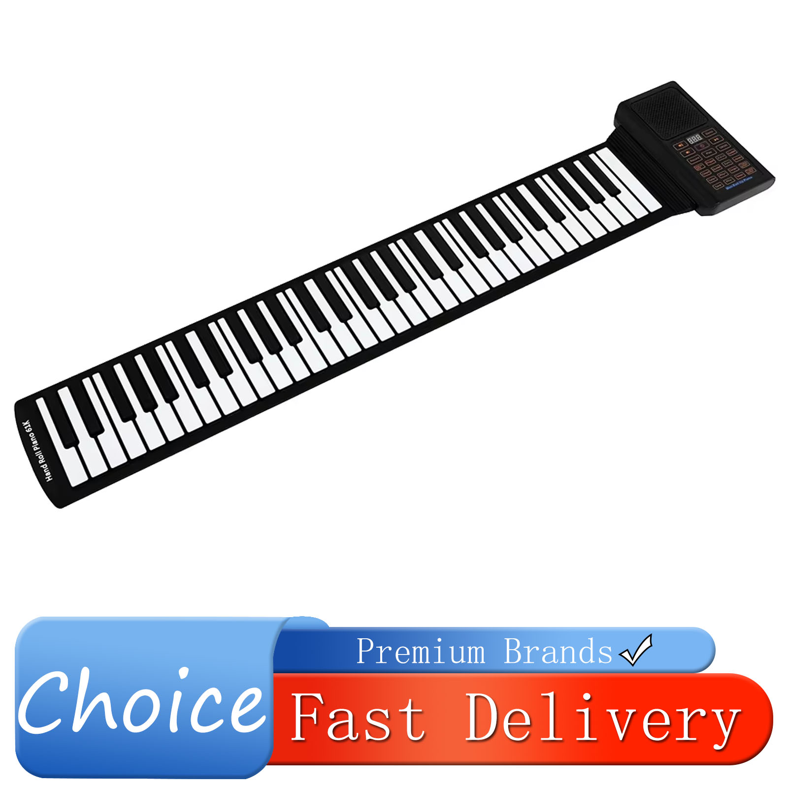 61 Keys Mini Roll Up Piano Sil - огляд і ціна Musical Instrument Keyboard