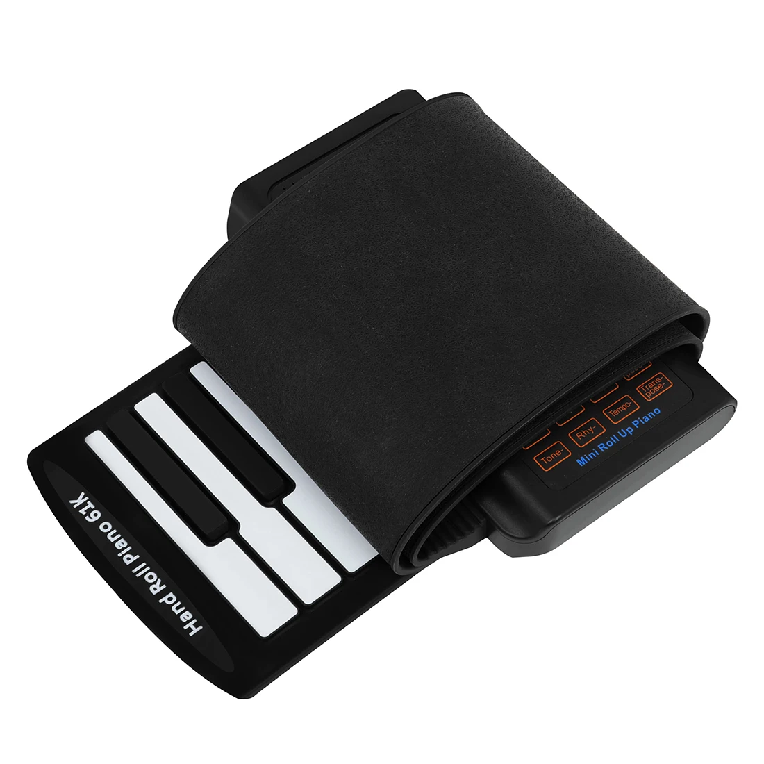 61 Keys Mini Roll Up Piano Sil - огляд і ціна Musical Instrument Keyboard