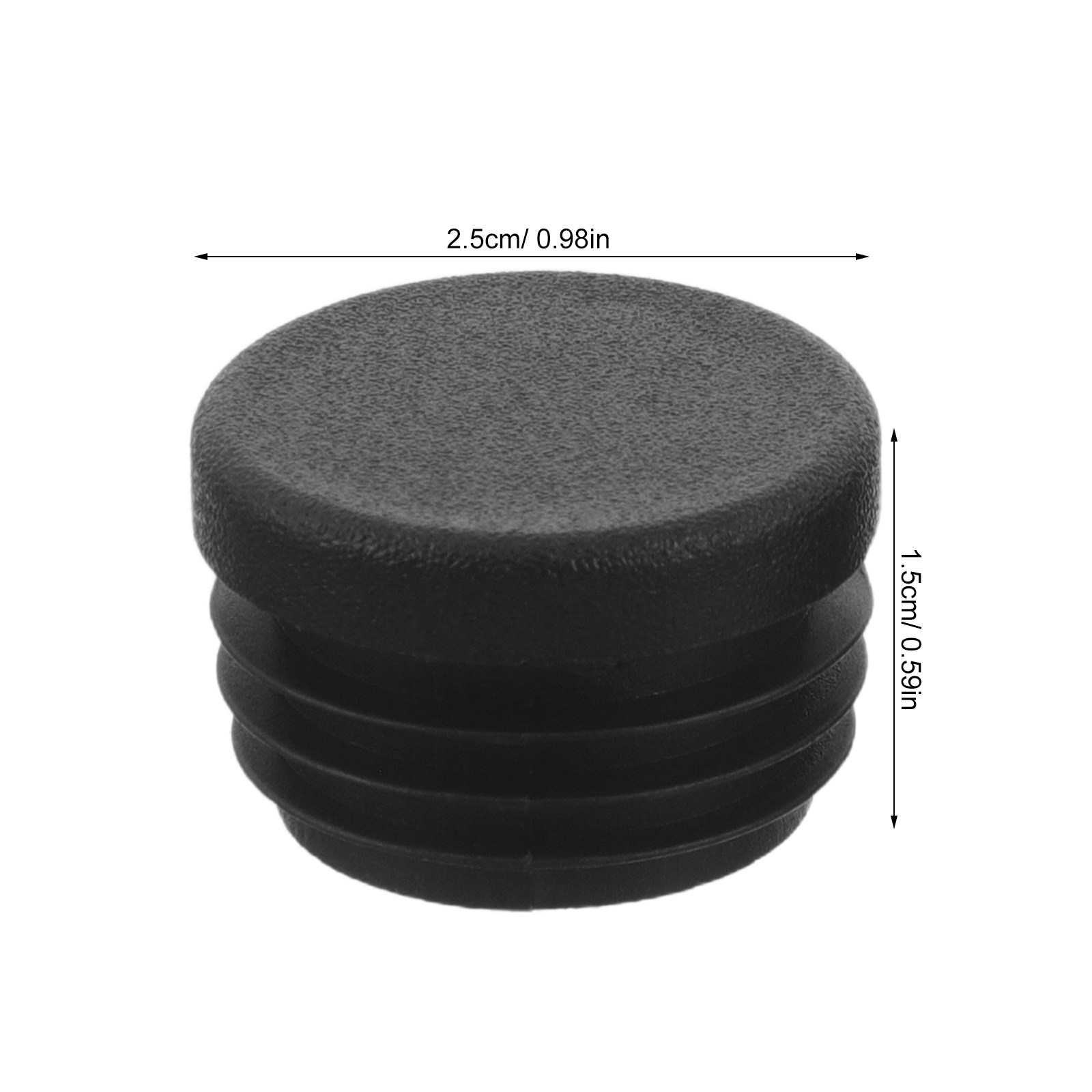 16Pcs Black Round Plastic Tube - огляд і ціна Musical Instrument Keyboard