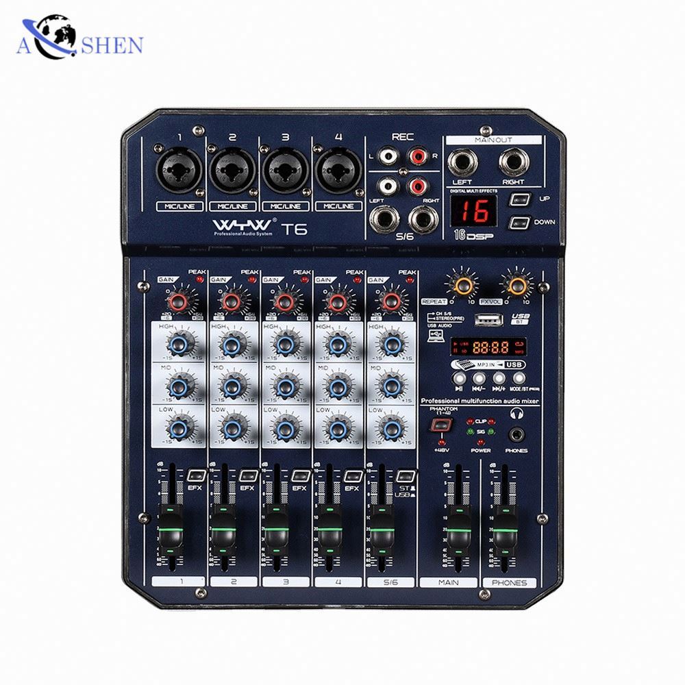 AOSHEN Audio Mixer for DJ Musi - огляд і ціна Musical Instrument Videos