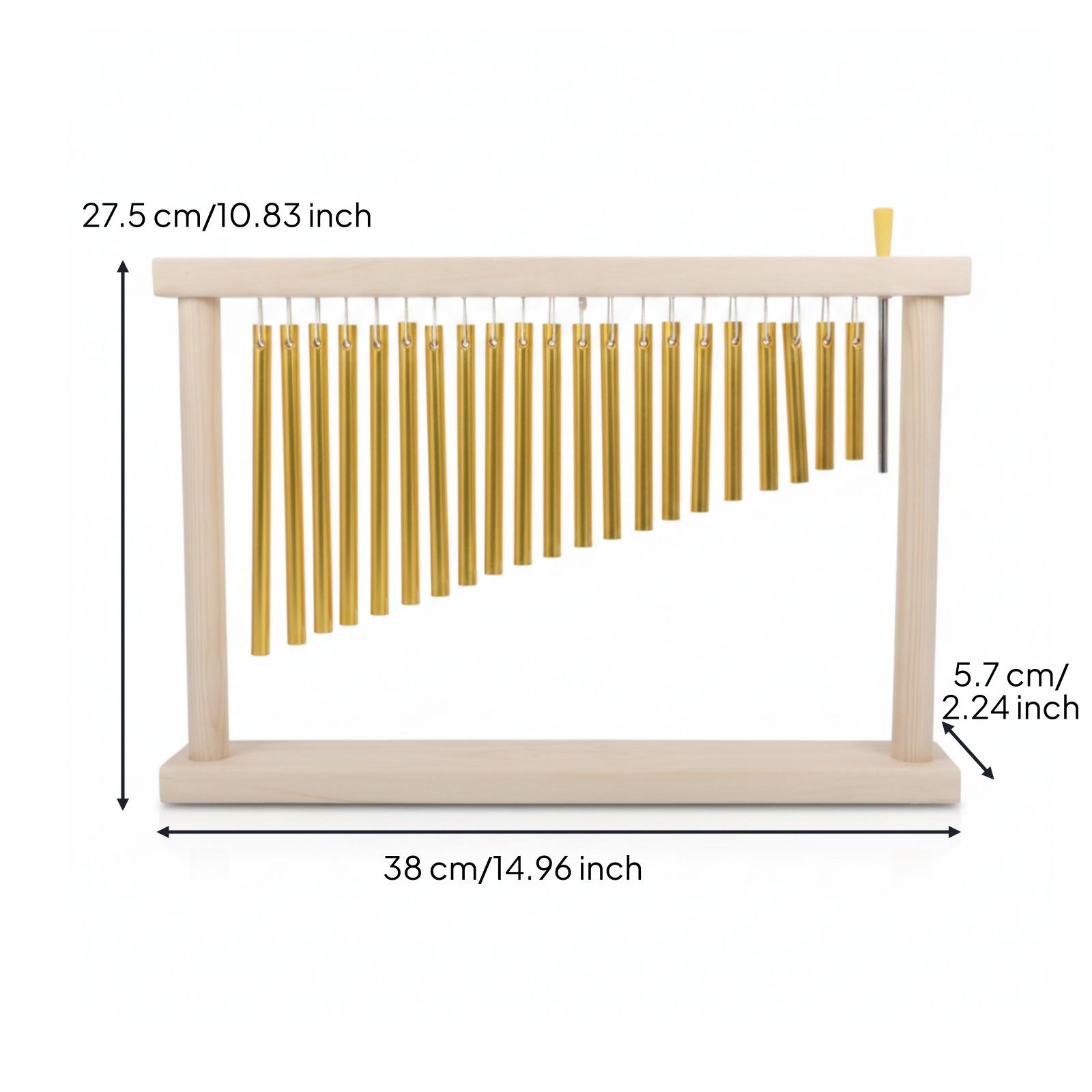 Fabric Toy Metal Tube Chimes M - огляд і ціна Musical Instrument Chimes