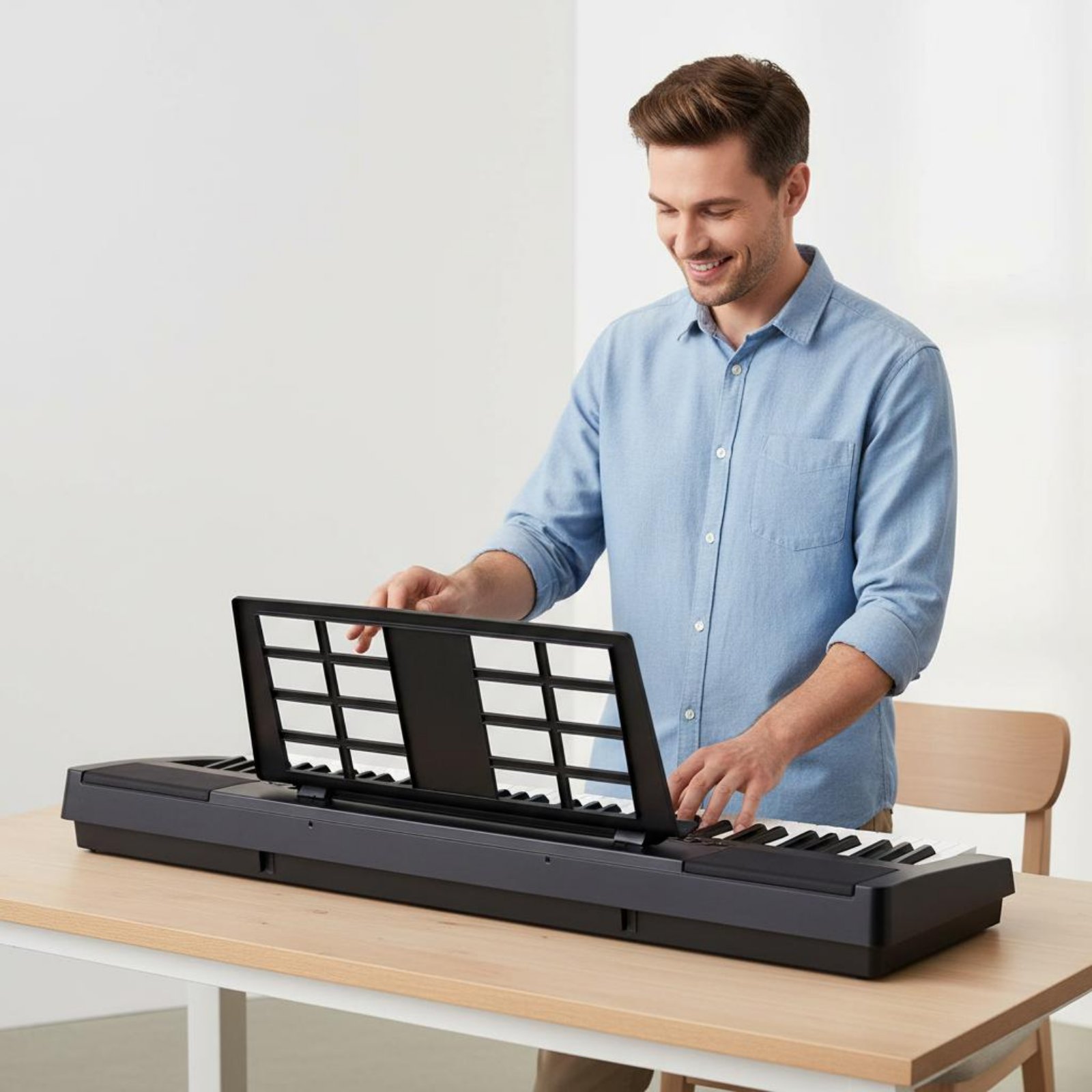 Electronic Keyboard Music Stan - огляд і ціна Musical Instrument Keyboard