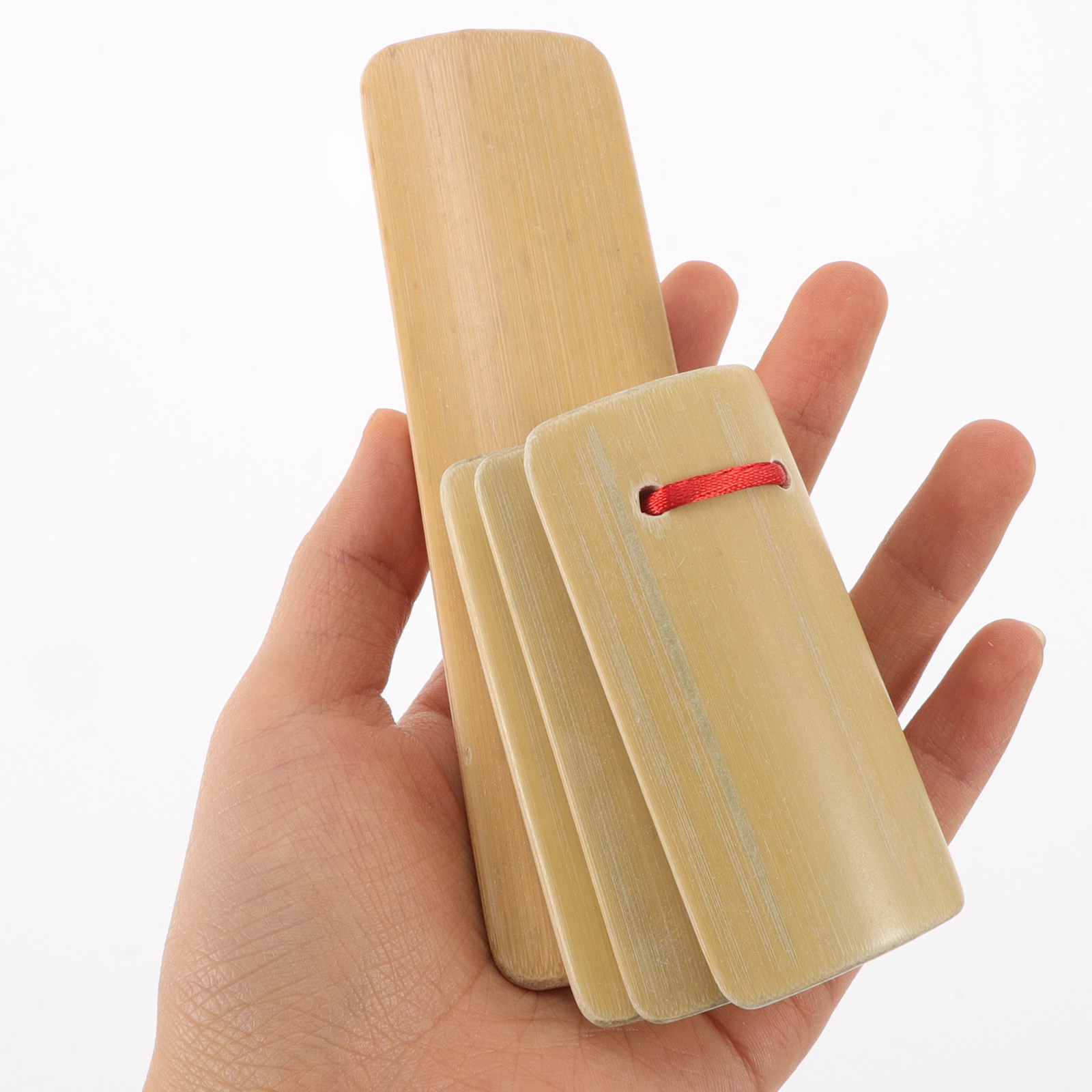 4Pcs Bamboo Clappers Kids Kuai - огляд і ціна Musical Instrument In Chinese