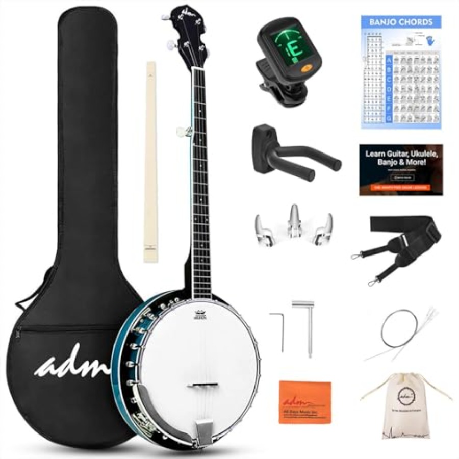 Banjo 5 String Full Size Banjo - огляд і ціна Banjo 5 String Open
