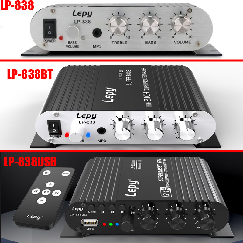 Lepy LP-838\838BT\838USB MINI  - огляд і ціна Musical Instrument Amplifier