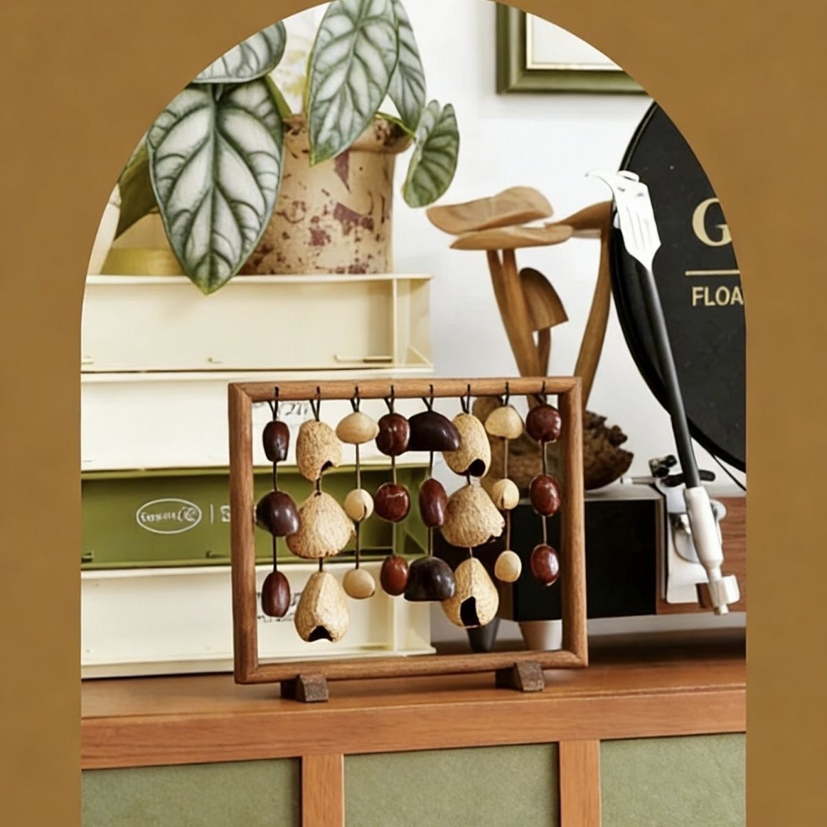 Nut Shell Wind Chimes Meditati - огляд і ціна Musical Instrument Chimes