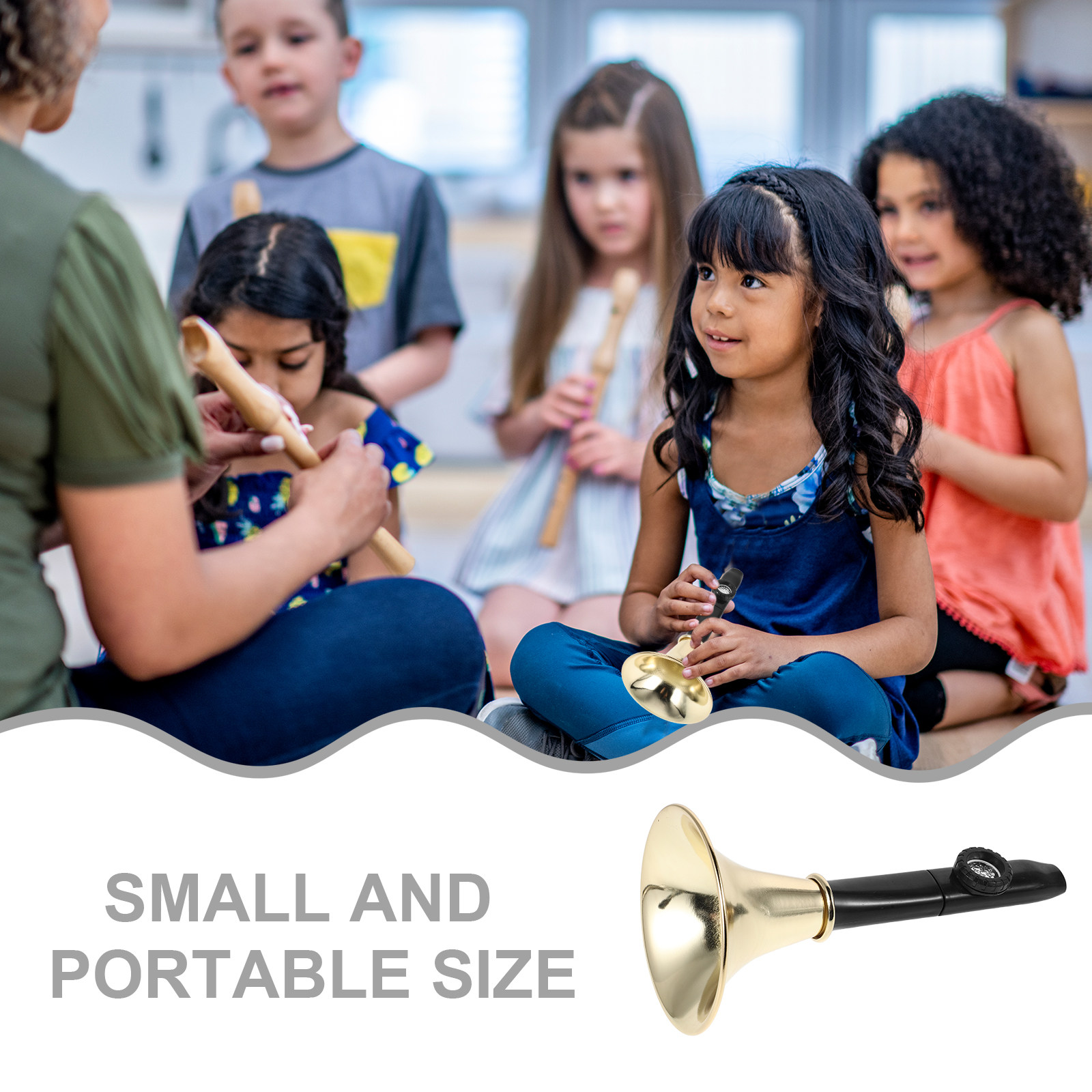 Metal Kazoo Trumpet Instrument - огляд і ціна Musical Instrument Easy To Learn For Adults